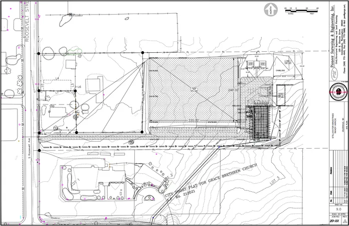 Blueprints for the facility