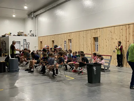 Youth engaging in soccer training