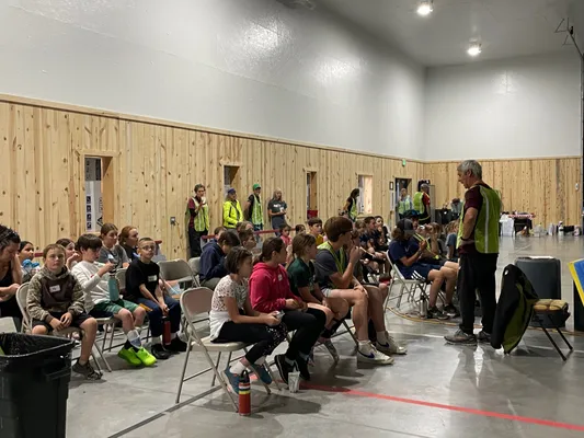 Soccer camp group activities